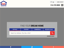 Tablet Screenshot of dacproperties.com